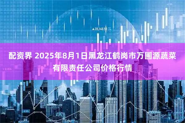 配资界 2025年8月1日黑龙江鹤岗市万圃源蔬菜有限责任公司价格行情